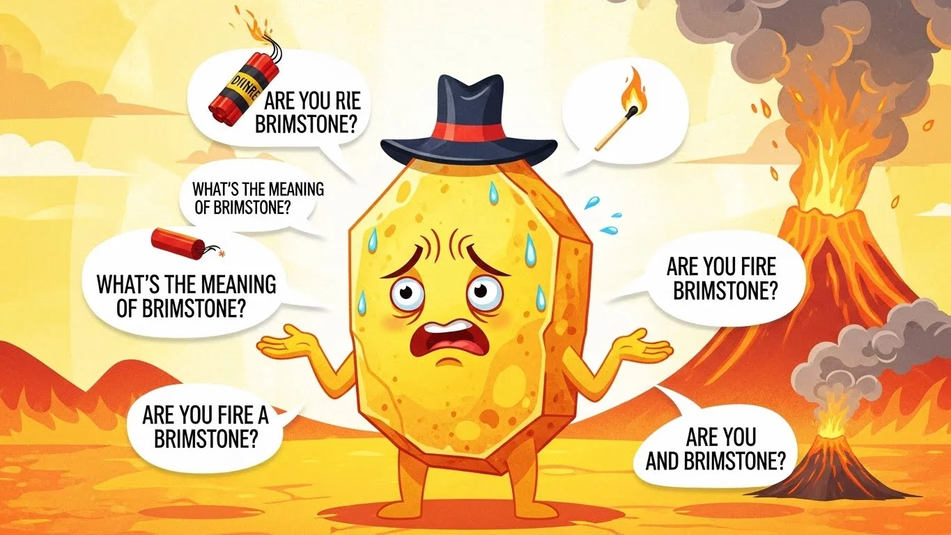 Brimstone Meaning in Idioms