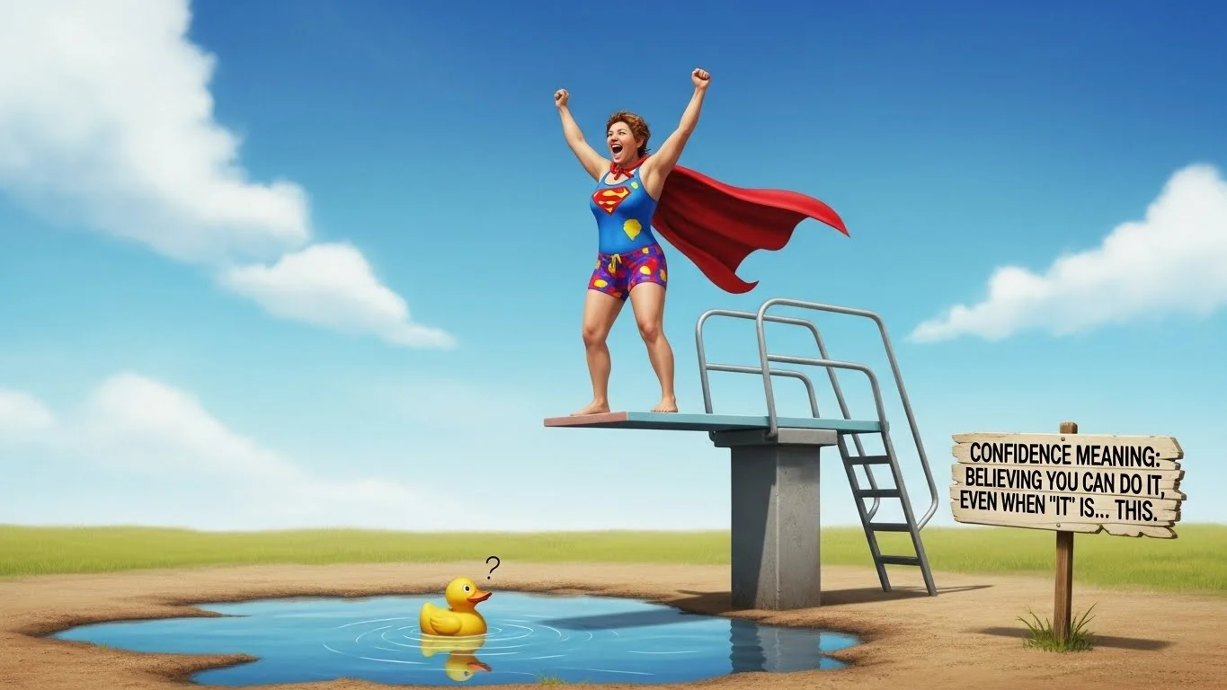 Confidence Meaning in Simple Terms