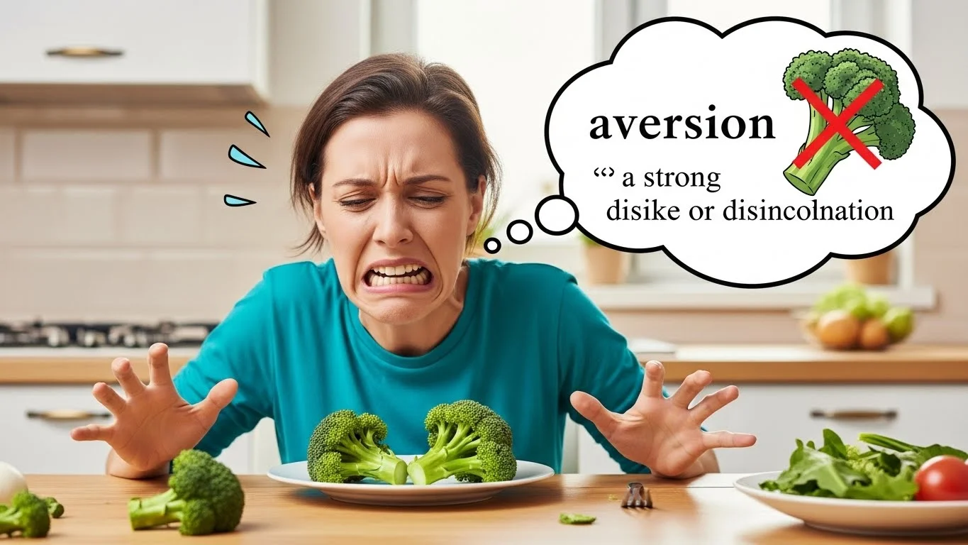 Difference Between Aversion and Dislike