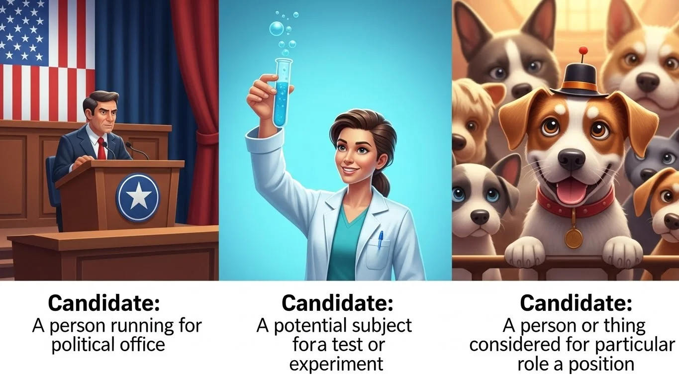 Difference Between Candidate and Applicant