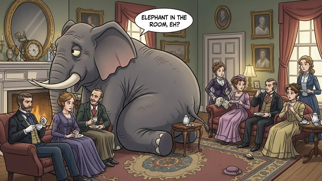 Elephant in the Room Meaning in Simple Terms