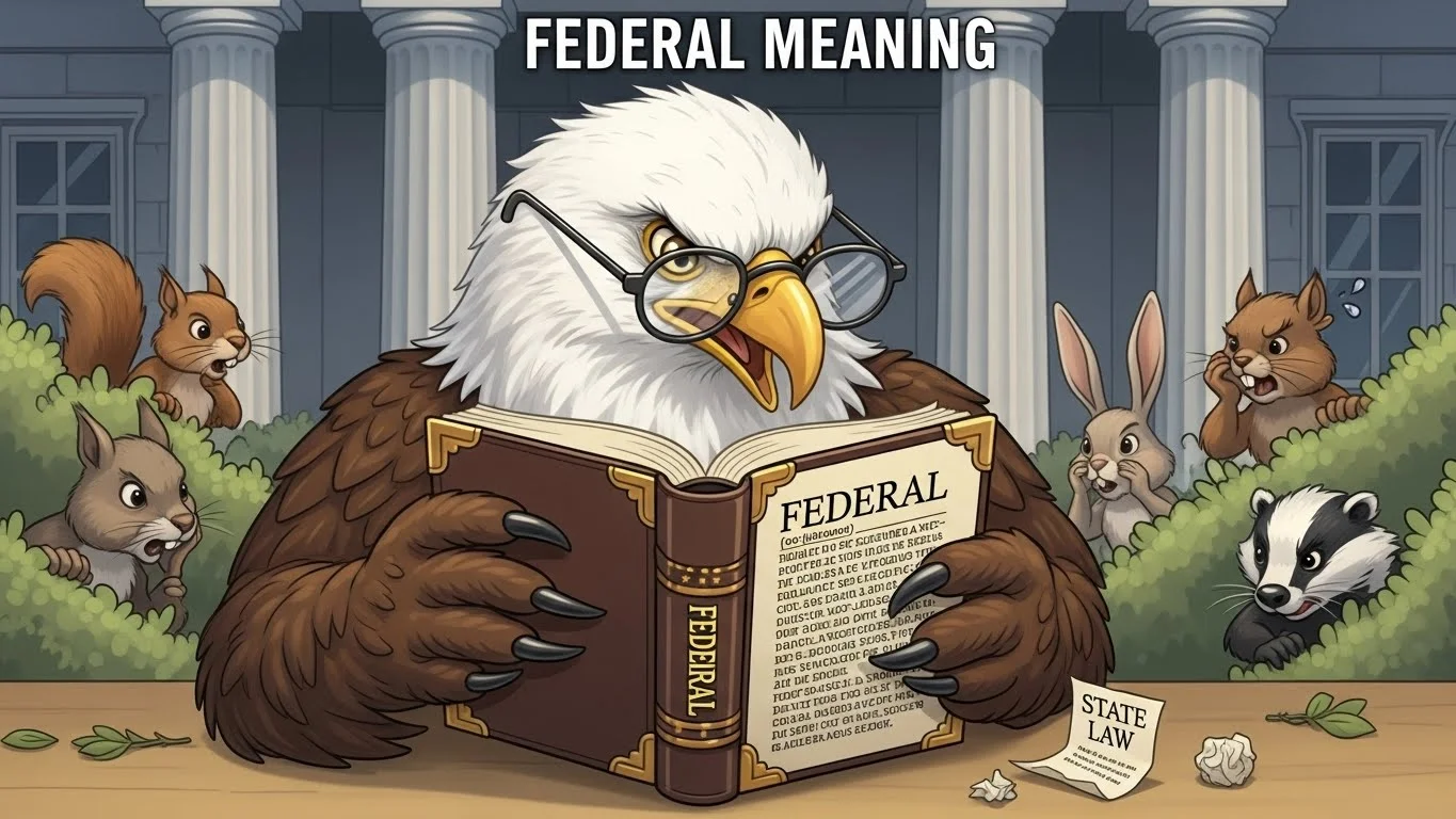 Federal Meaning in Simple Terms