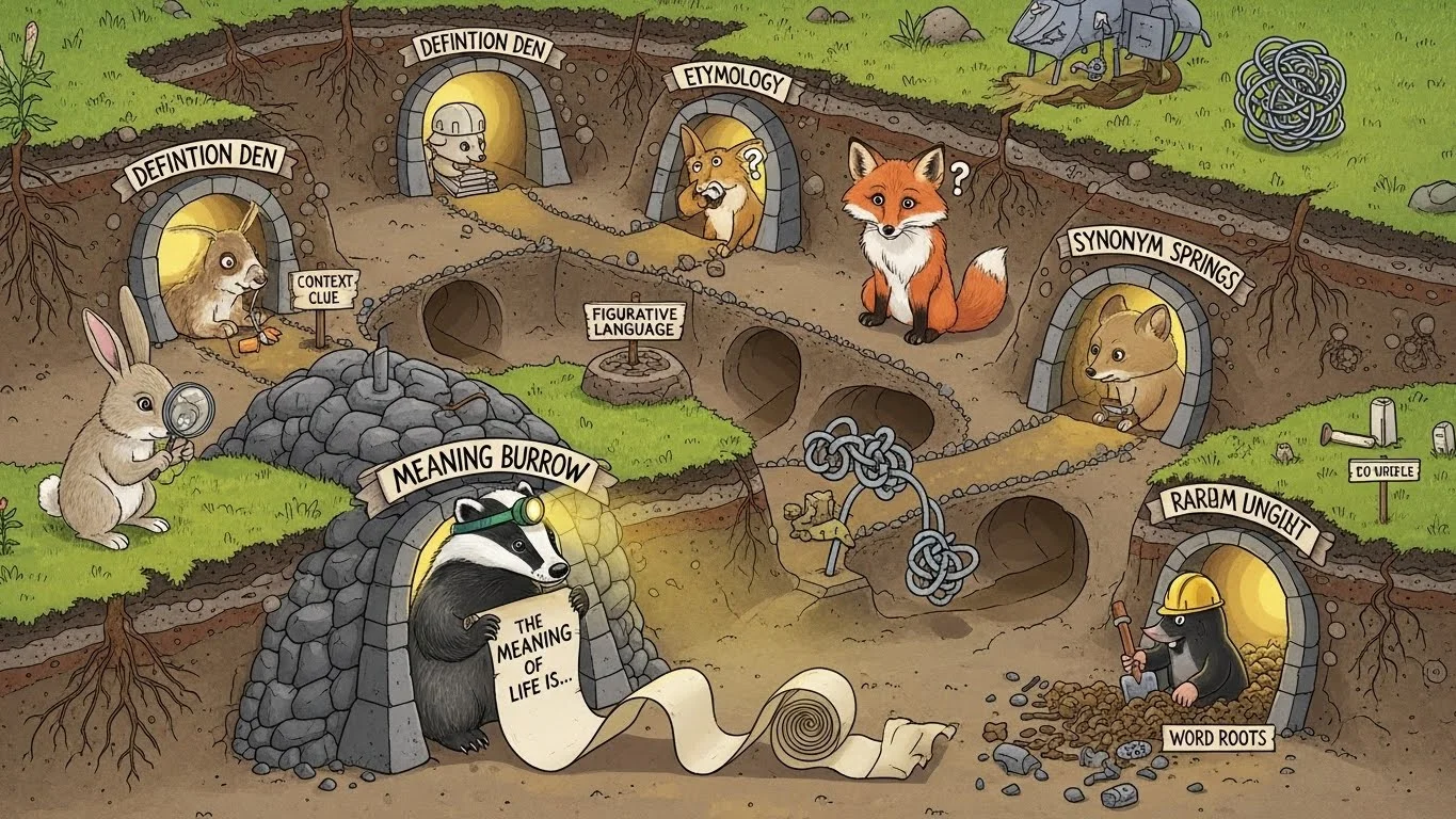 Figurative Meaning of Burrow