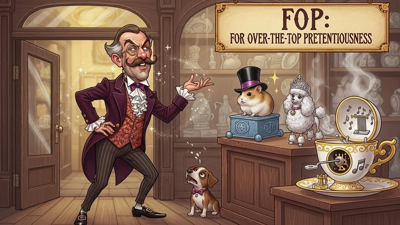 Fop Meaning in Simple Terms