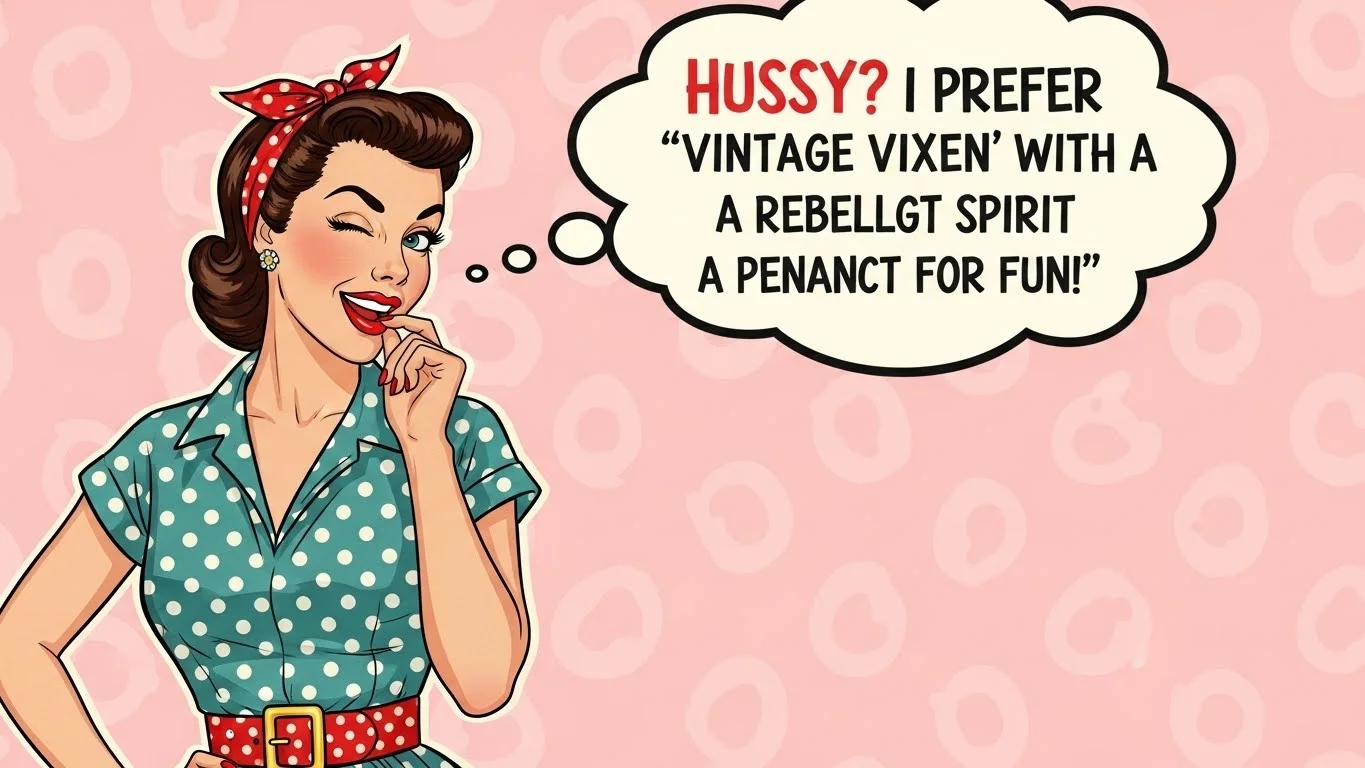 Hussy Meaning in Literature and Media