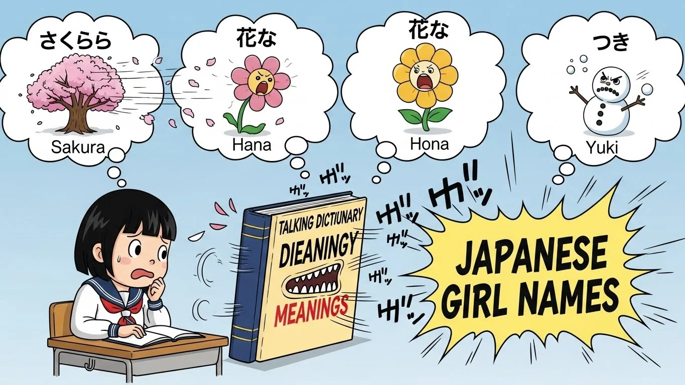 Japanese Girl Names Meaning in Simple Terms