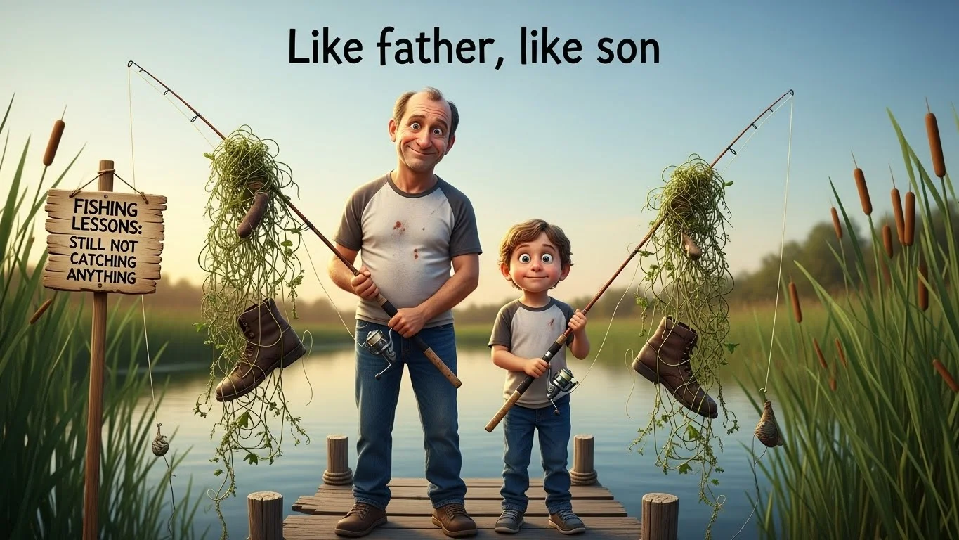 Like Father Like Son Meaning in Simple Terms