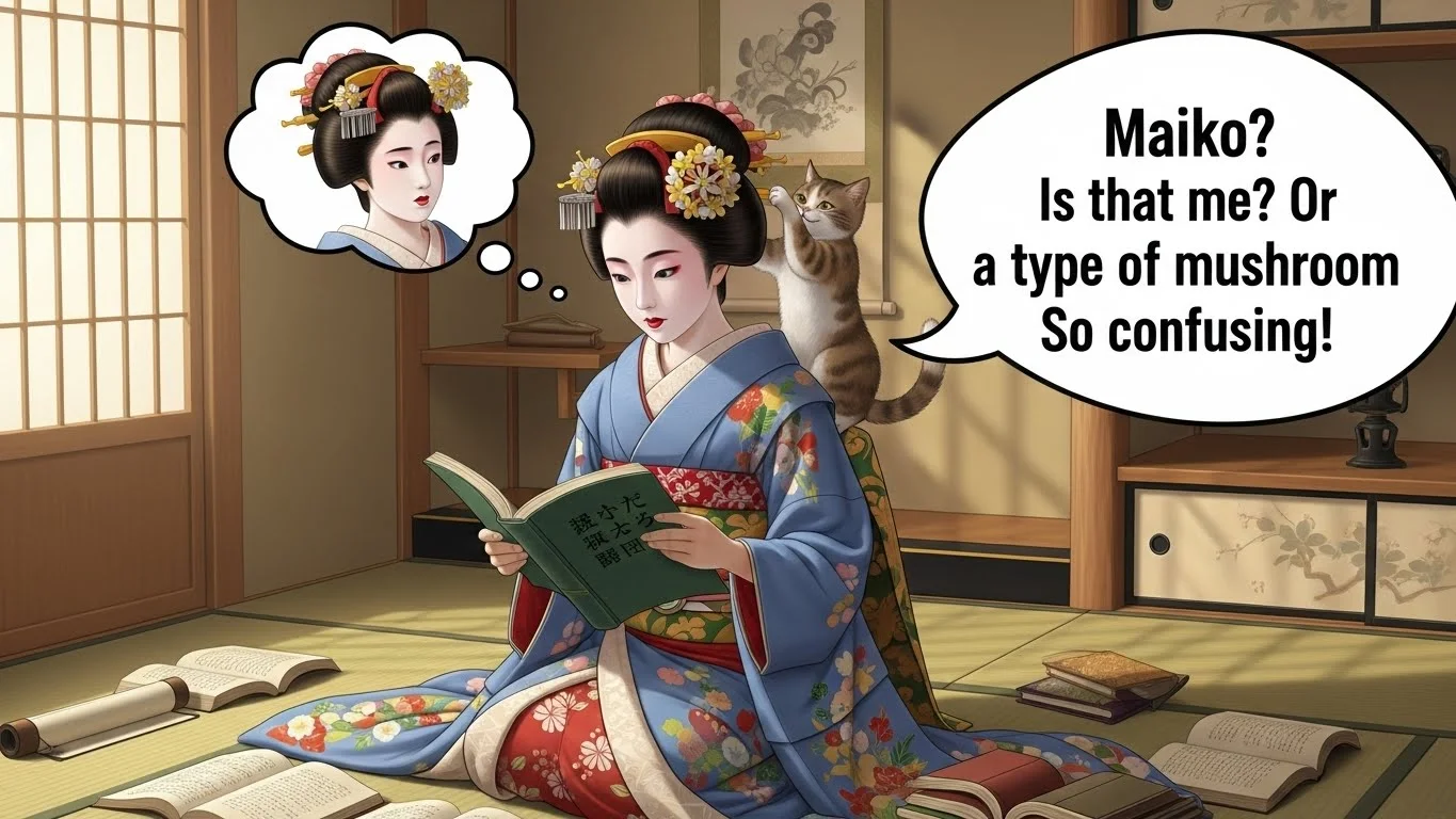 Maiko Kimono and Appearance