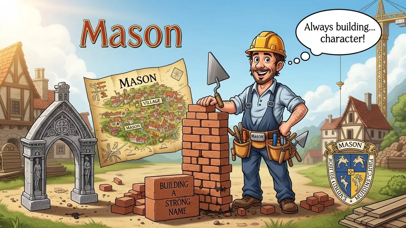 Mason Name Meaning in Simple Terms