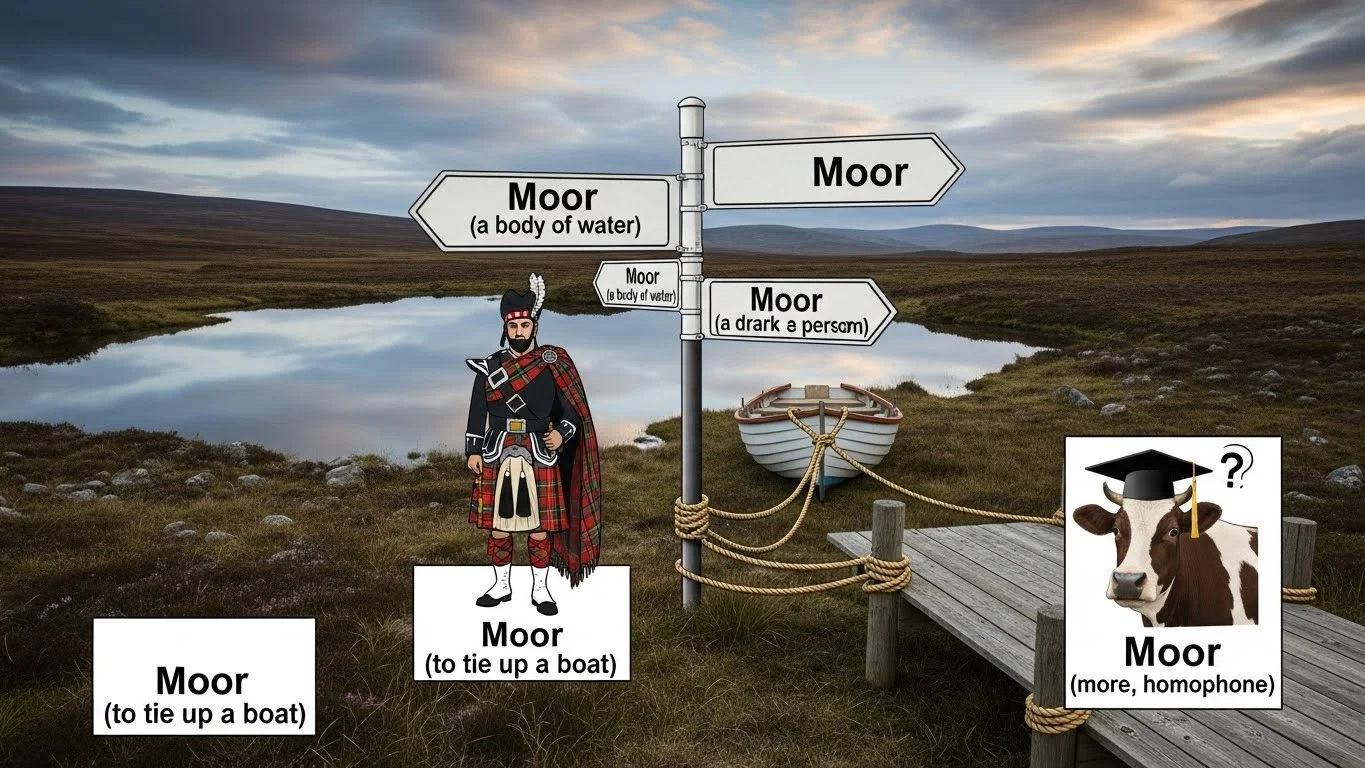 Moor Meaning in Simple Terms