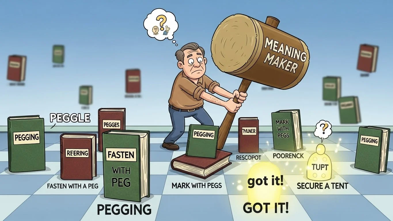 Pegging Meaning in Simple Terms