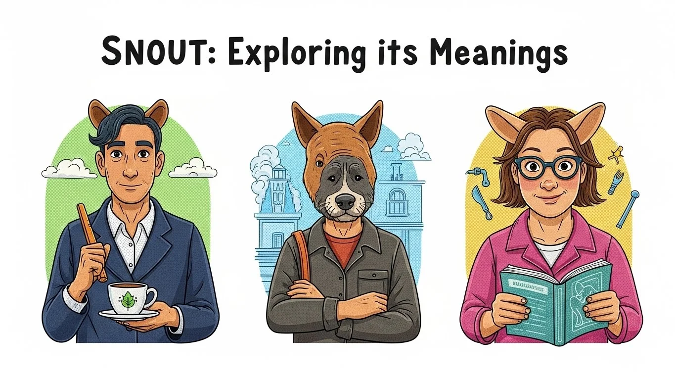 Snout Meaning in Modern Usage