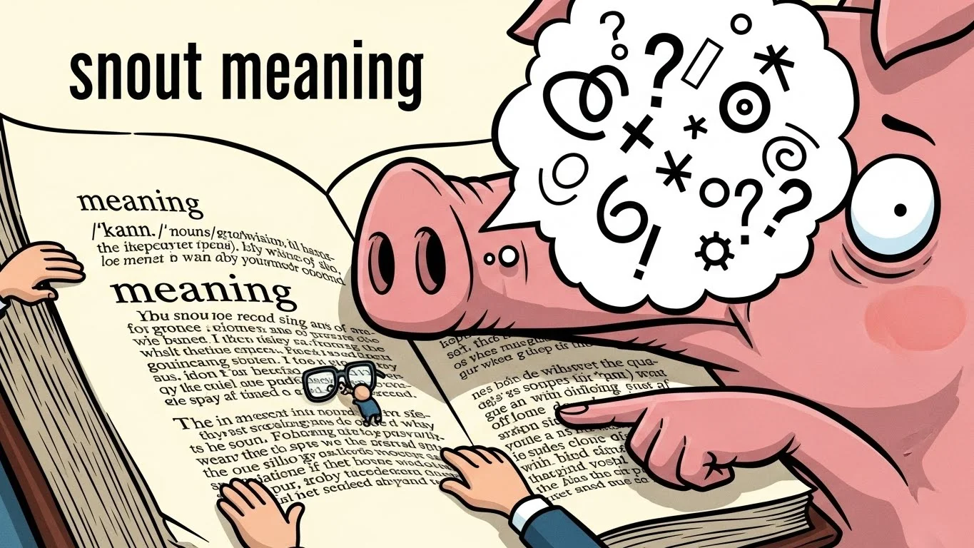 Snout Meaning in Wildlife