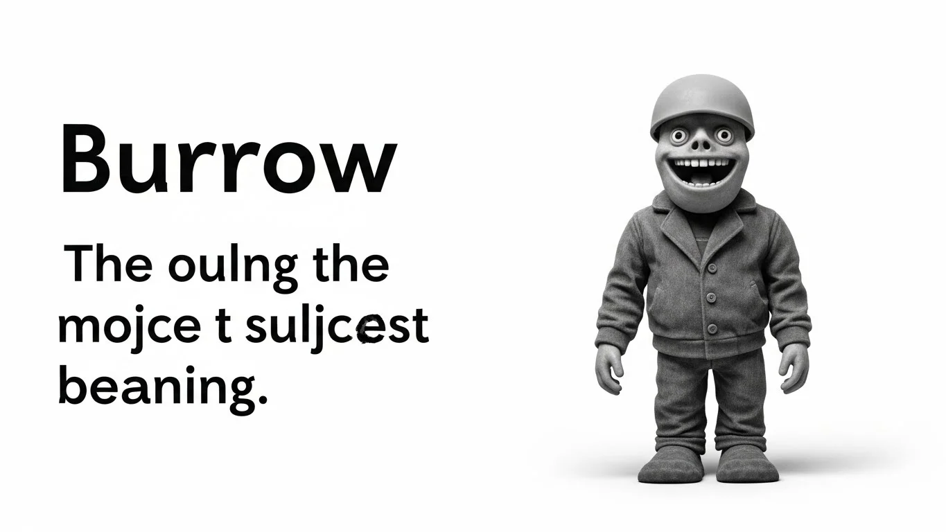 Summary of Burrow Meaning