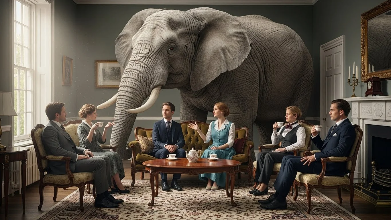 Summary of Elephant in the Room Meaning