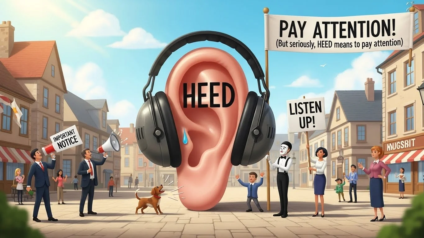 Summary of Heed Meaning