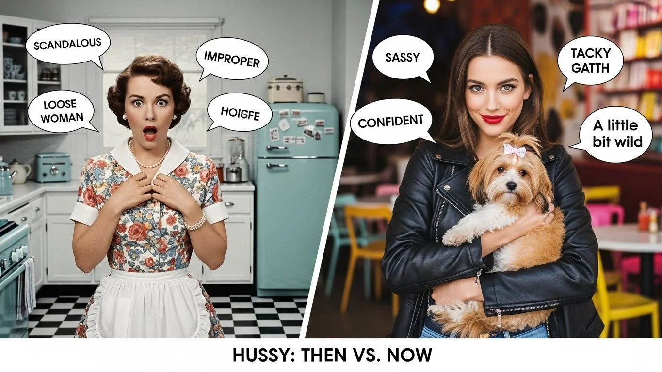 Summary of Hussy Meaning