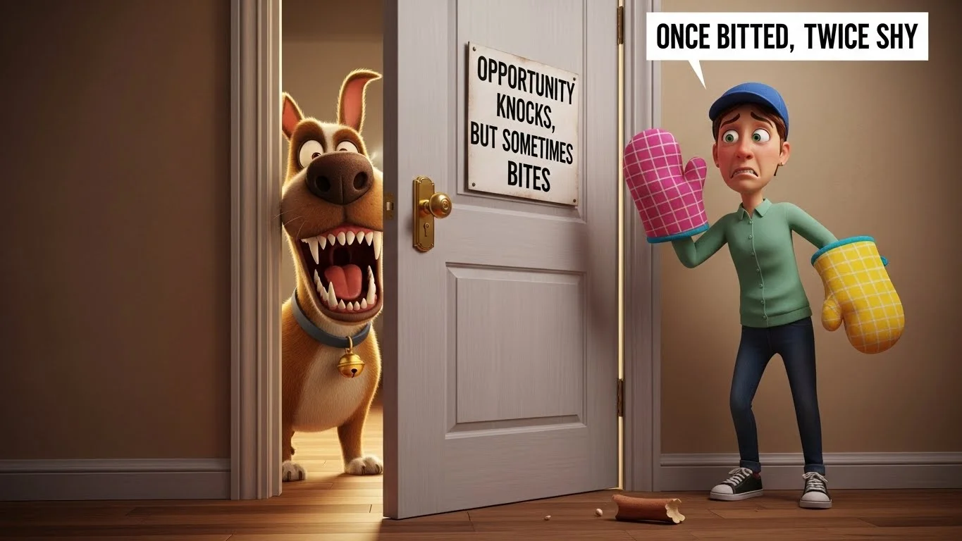 Advantages of Being Once Bitten Twice Shy