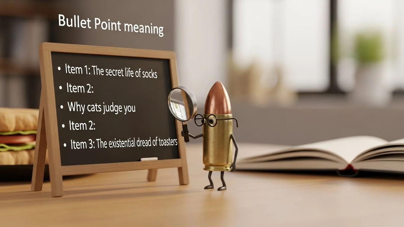 Bullet Points in Web Content