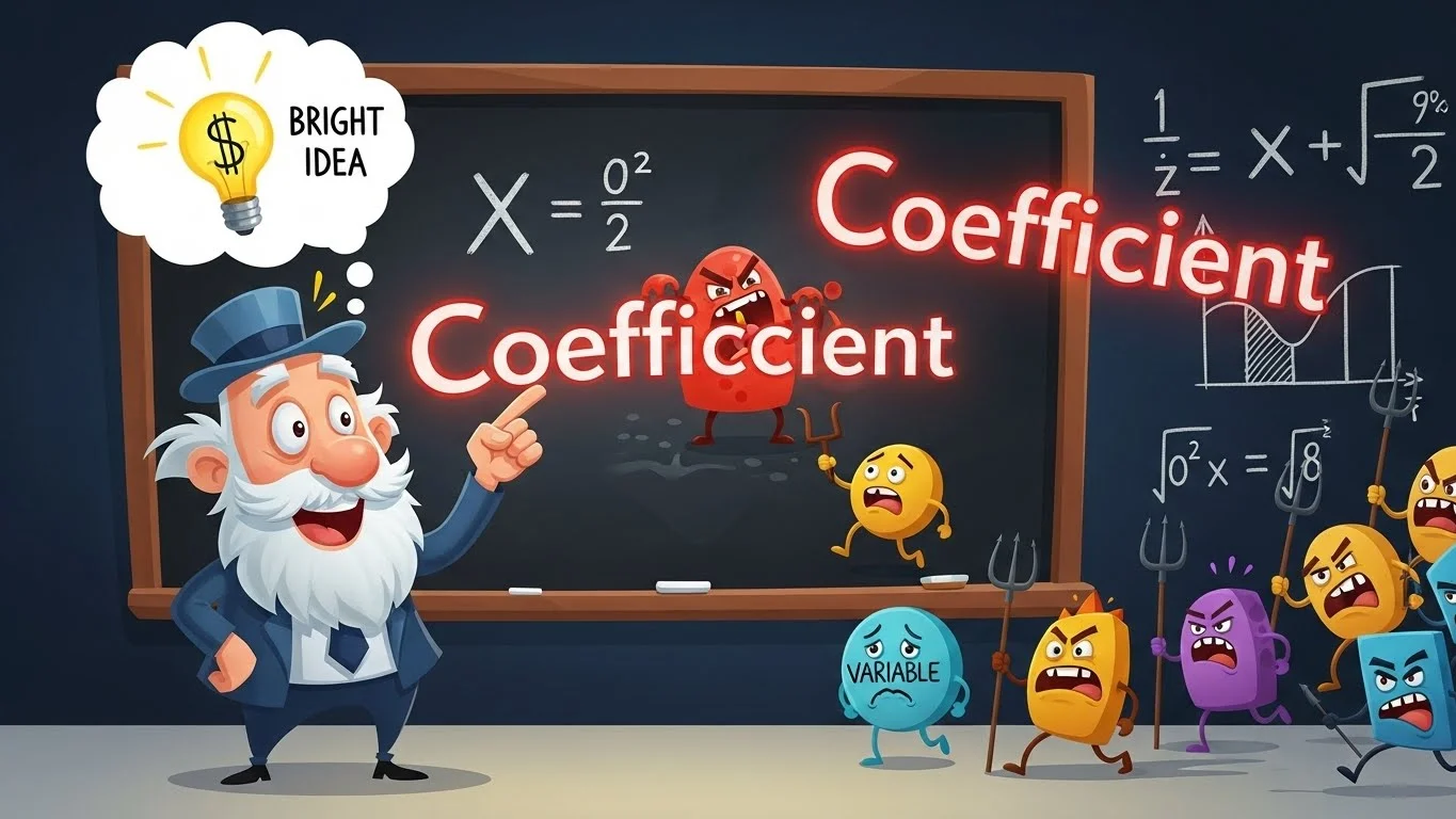 Coefficient in Chemistry