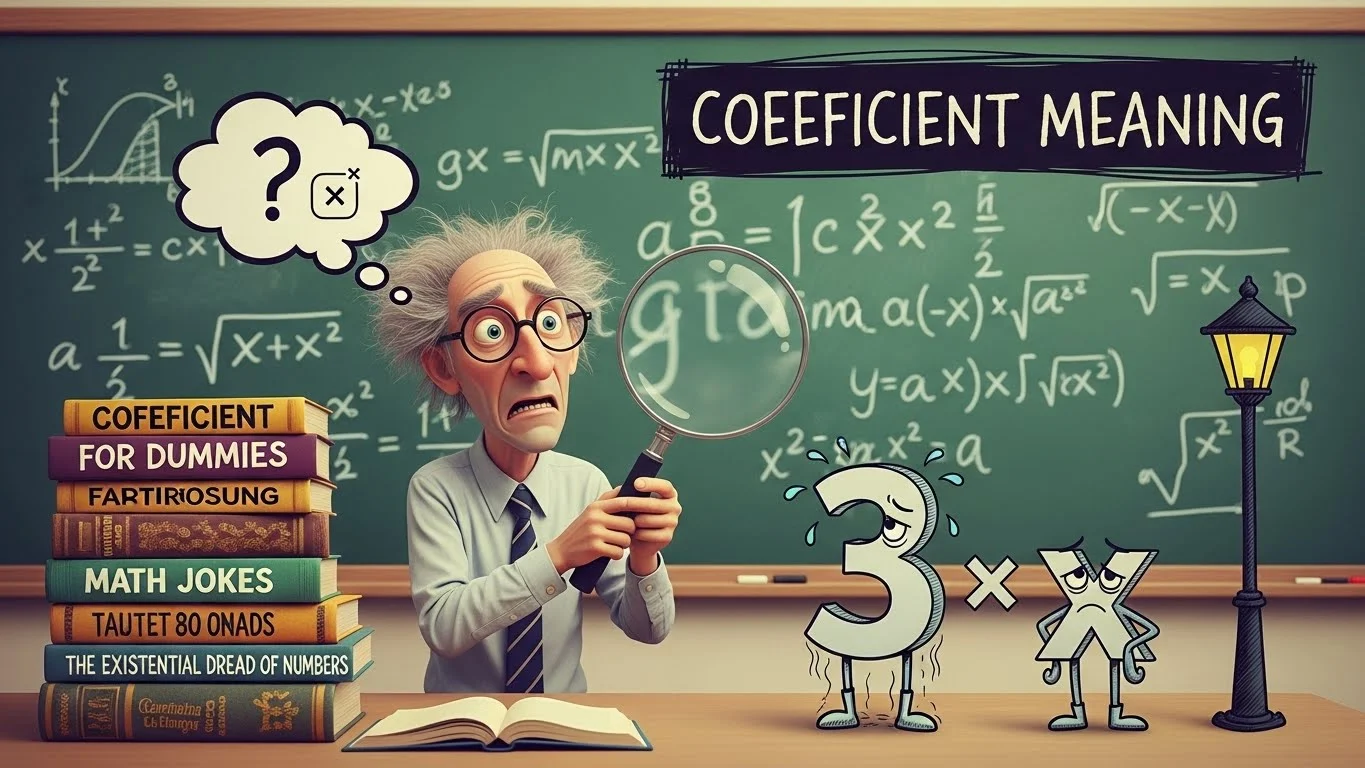 Coefficient in Modern Usage