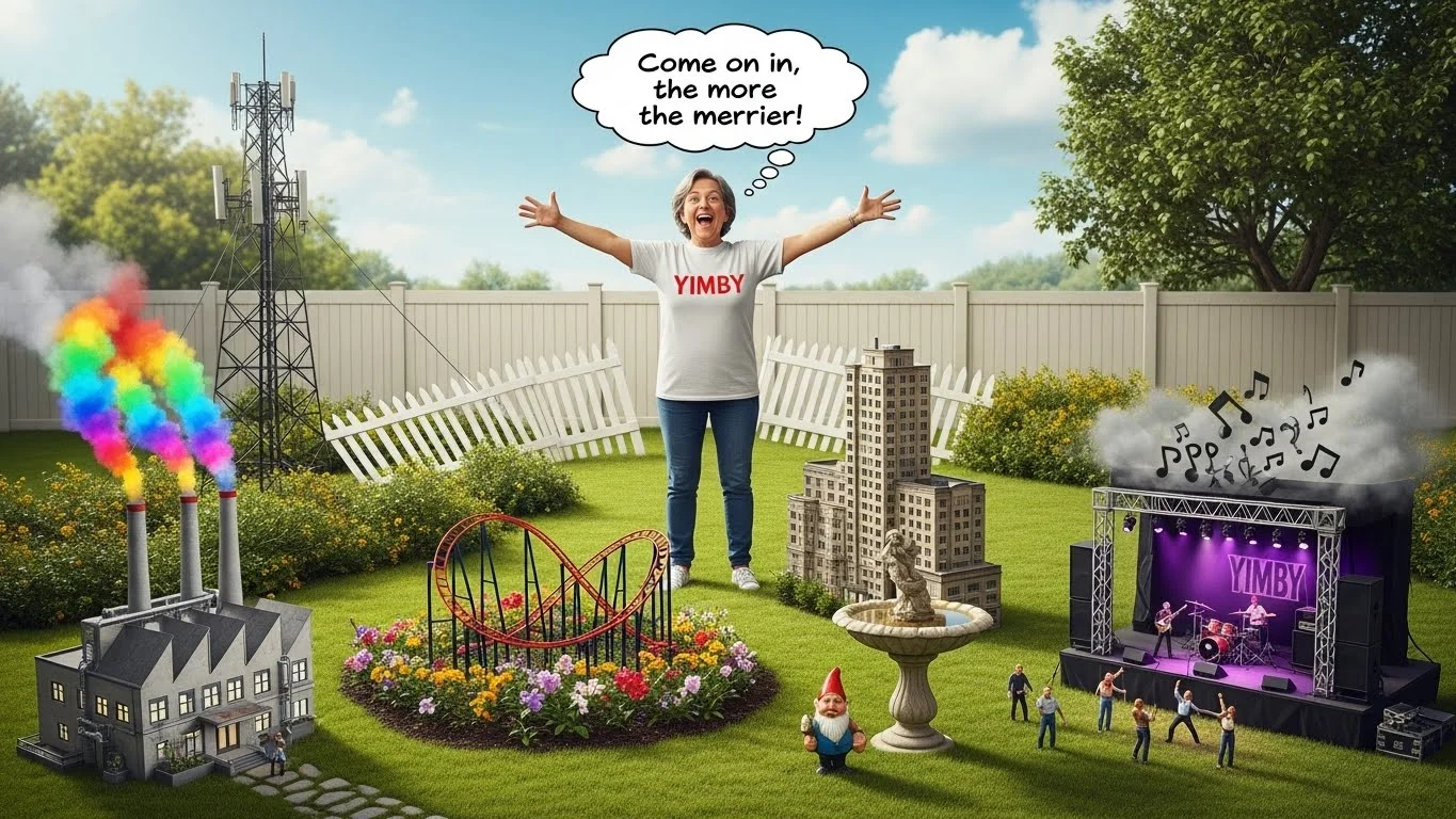 Emotional Meaning of YIMBY