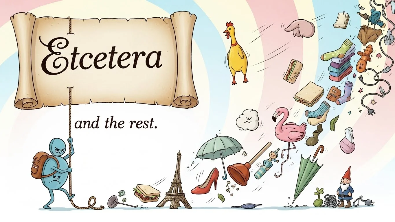 Etcetera vs And So On