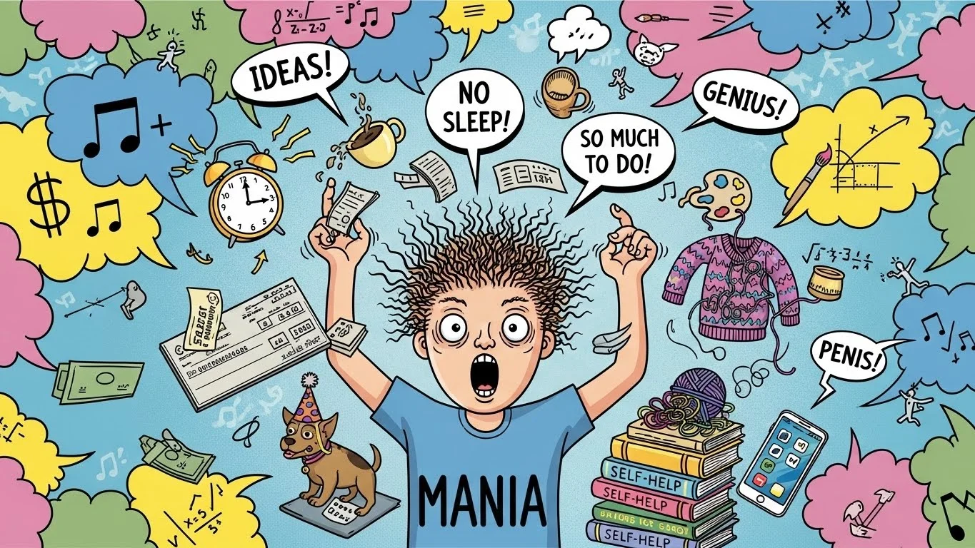 Mania in Modern Usage