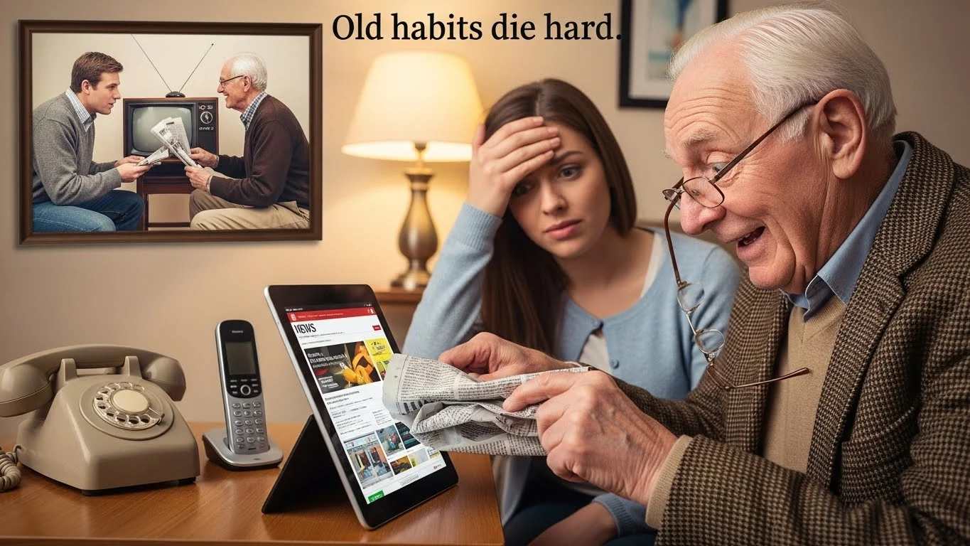 Old Habits Die Hard in Professional Life