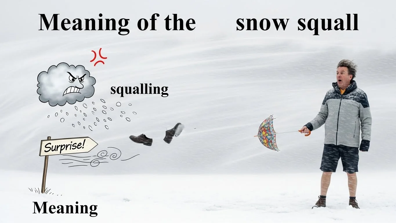 Snow Squall in Modern Usage