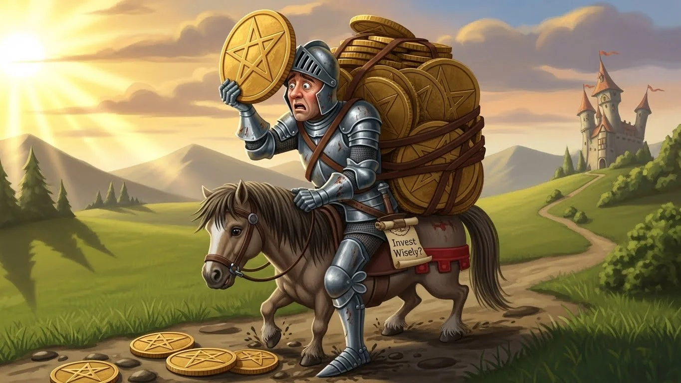 Summary of Knight of Pentacles Meaning