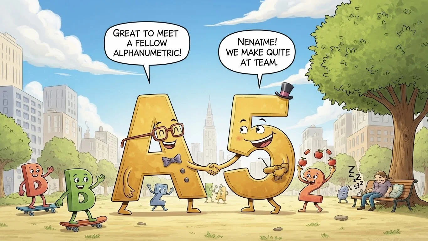 What Does Alphanumeric Mean