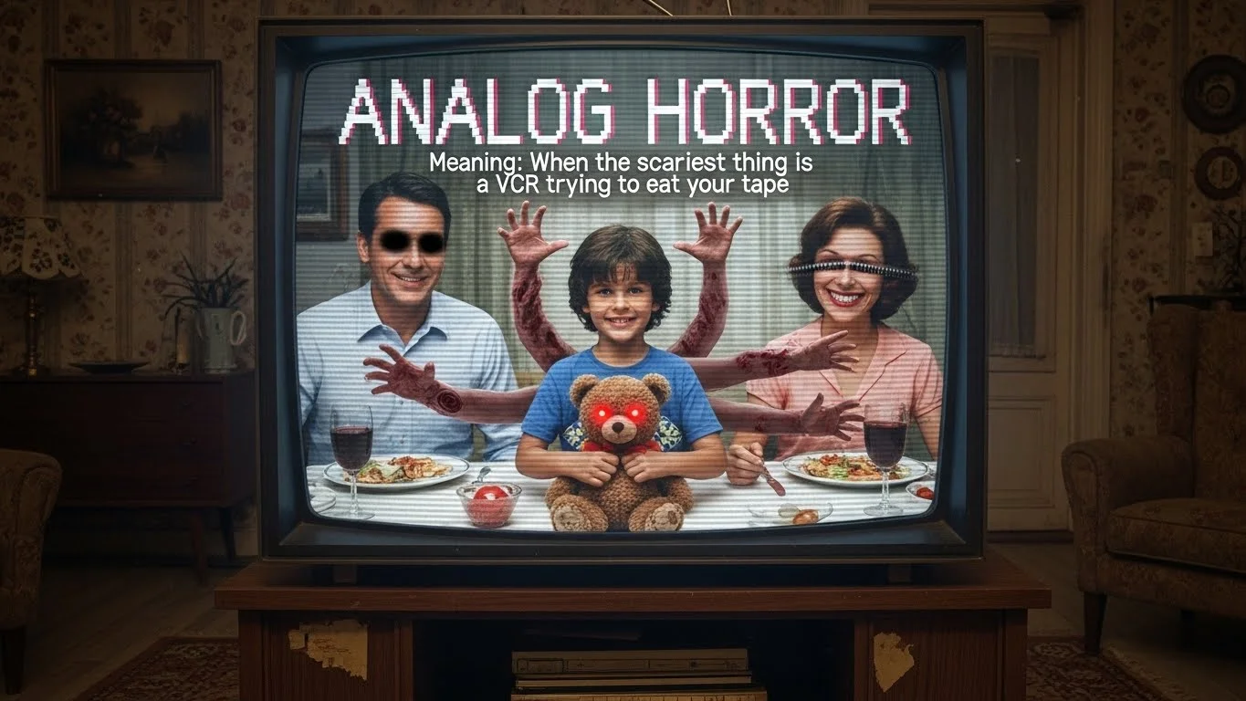 What Does Analog Horror Mean