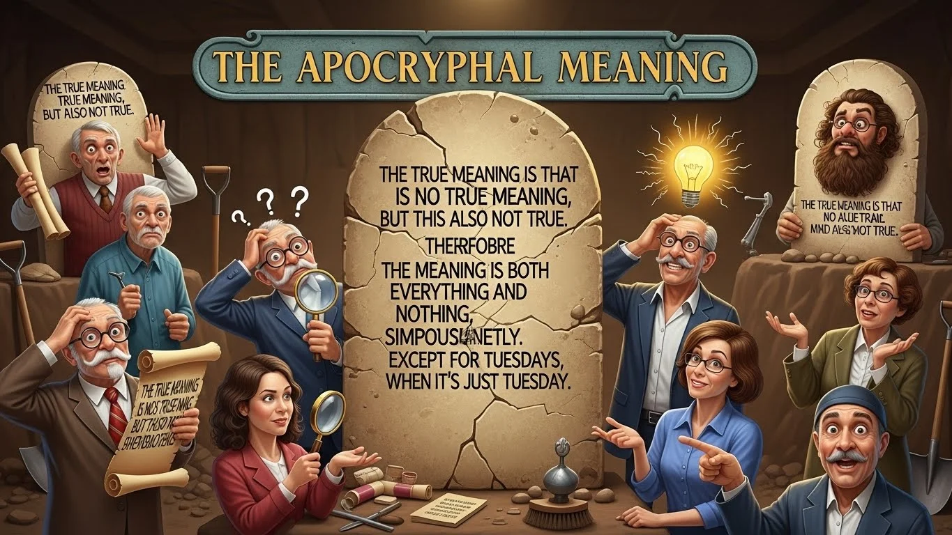 What Does Apocryphal Mean