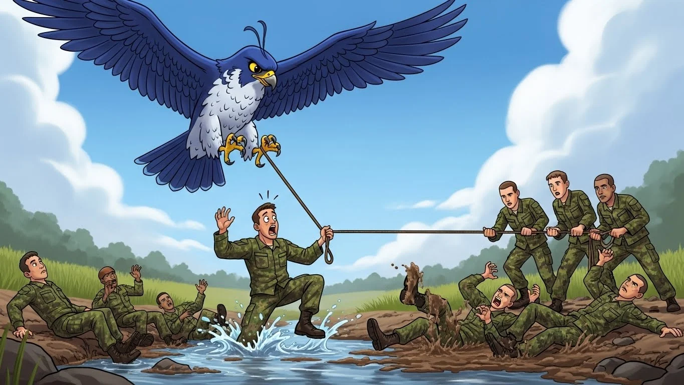 What Does Blue Falcon Mean