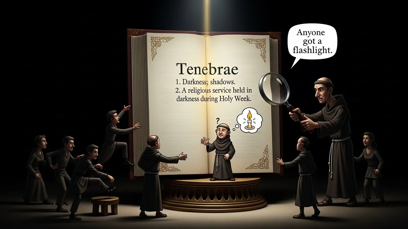 What Does Tenebrae Mean