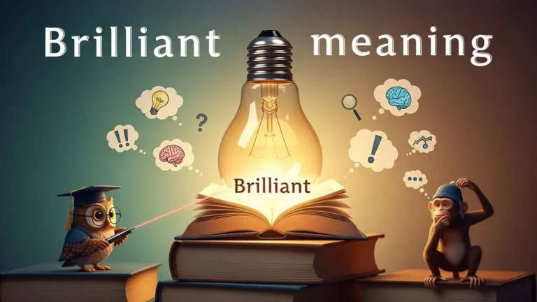 brilliant meaning