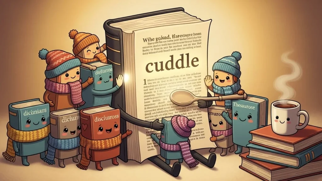 cuddle meaning