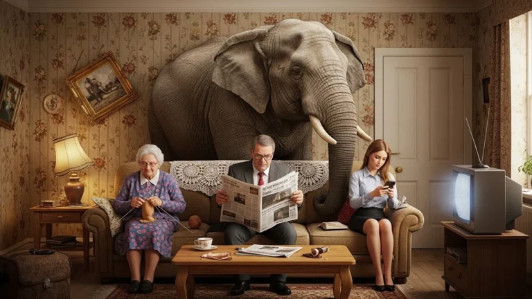 elephant in the room meaning