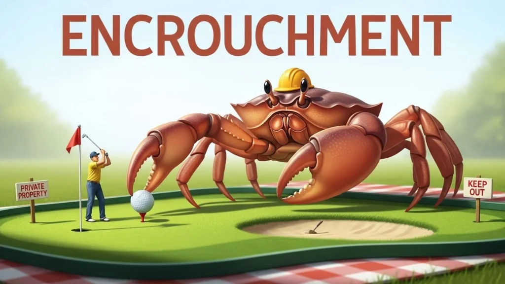 encroachment meaning