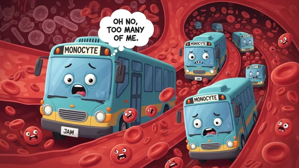 high monocytes meaning