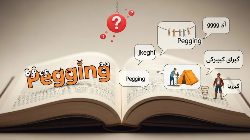 pegging meaning