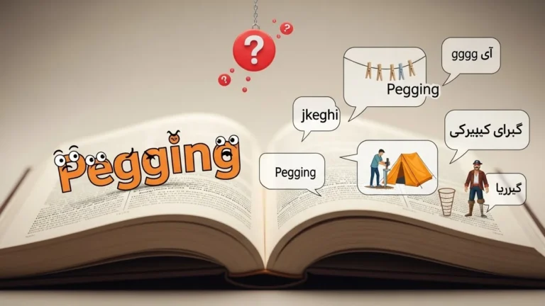 pegging meaning