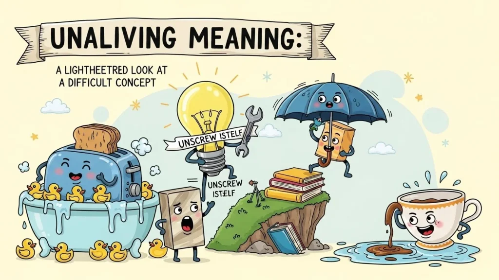 unaliving meaning