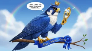 Blue Falcon Meaning