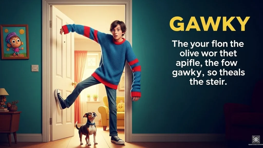 gawky meaning