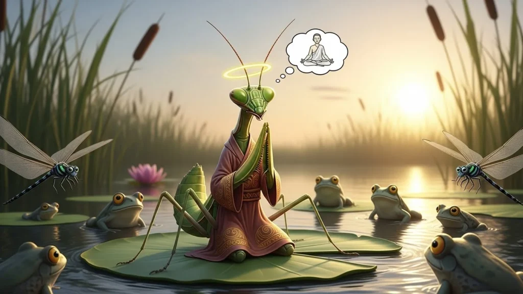 praying mantis spiritual meaning